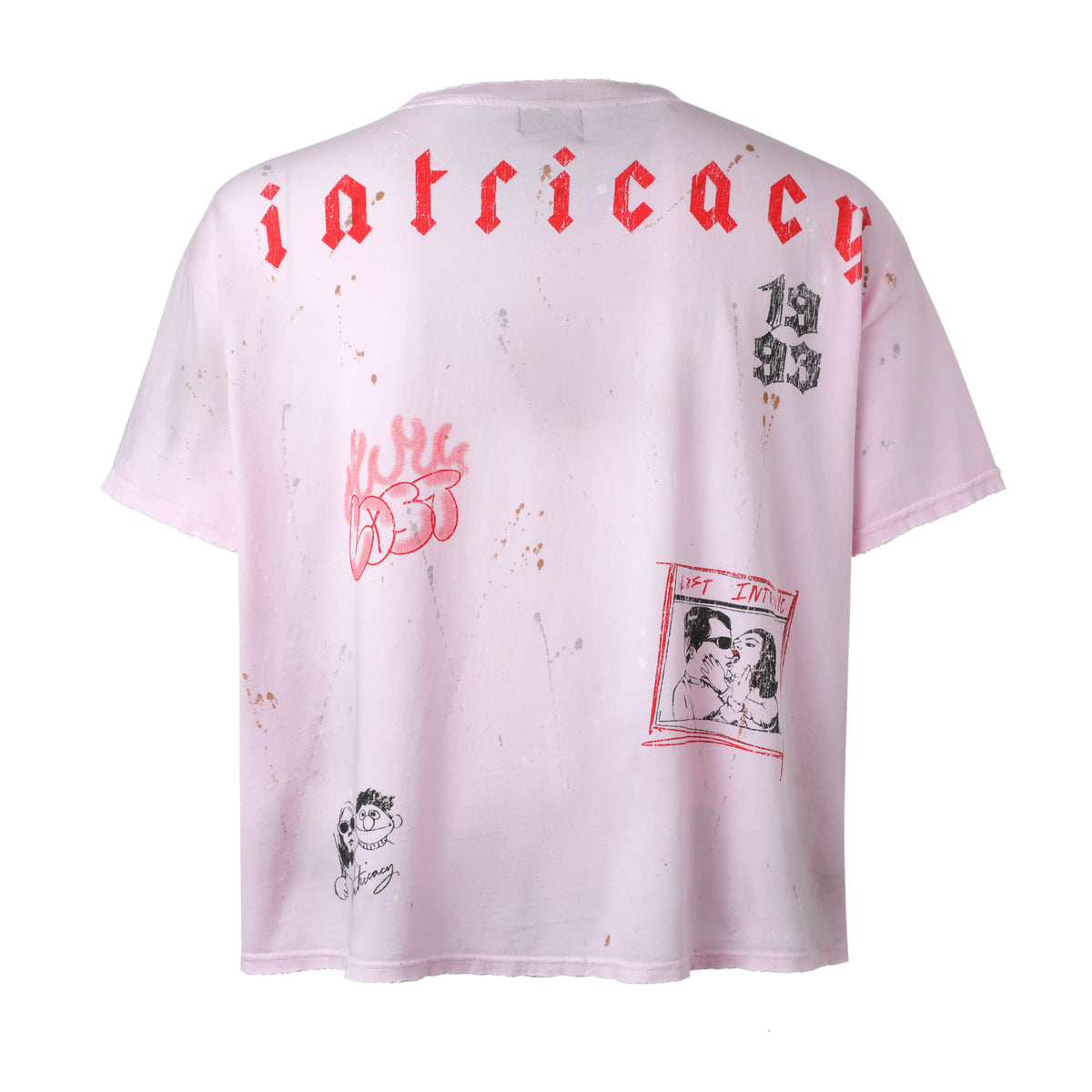 Lost Intricacy Pink Lost Girl FR T-Shirt