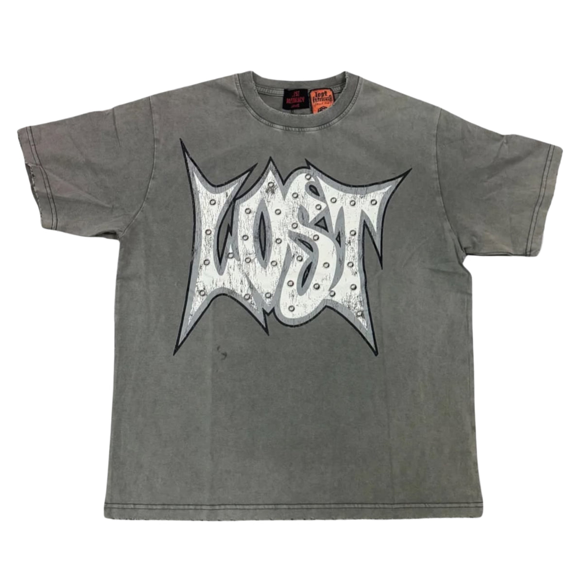 Lost Intricacy Grey Outline T-Shirt