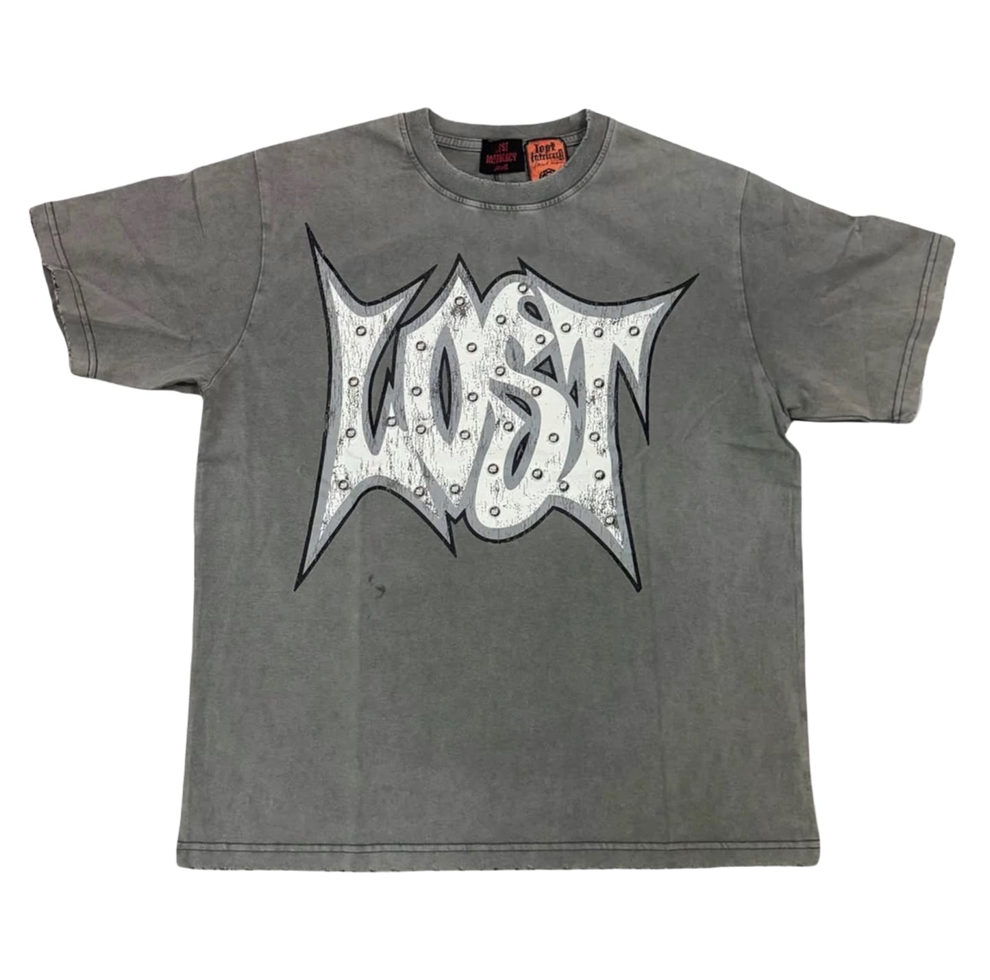 Lost Intricacy Grey Outline T-Shirt