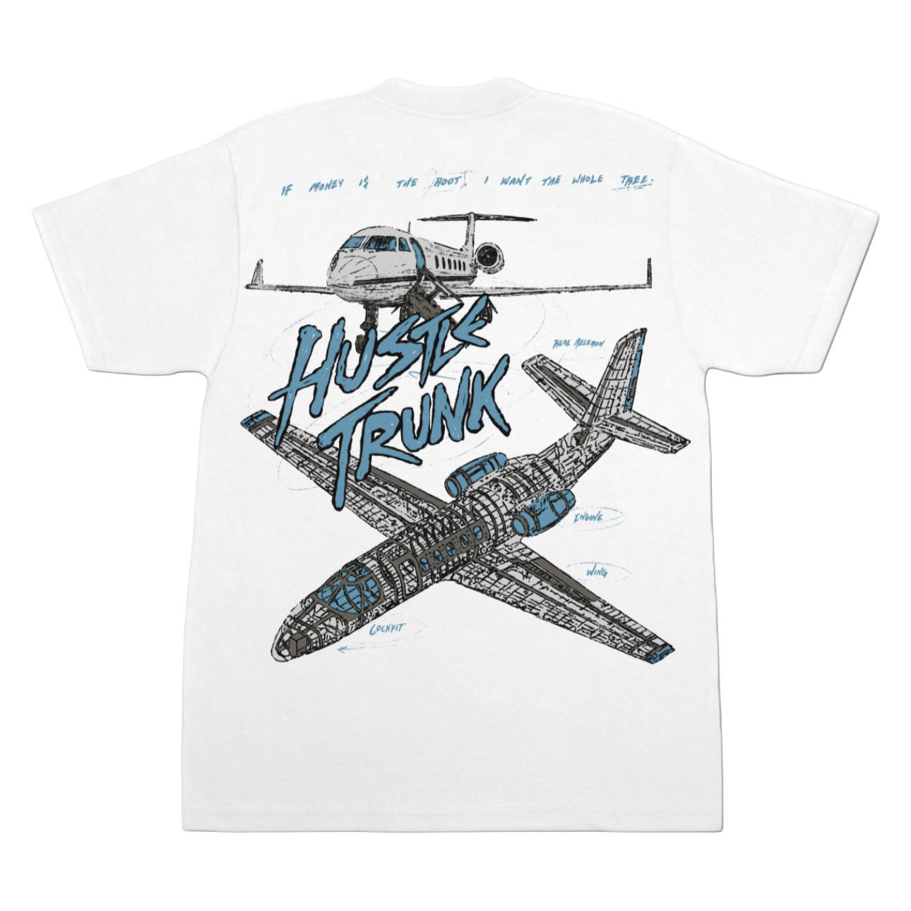 Prívate Jet T-Shirt (White)