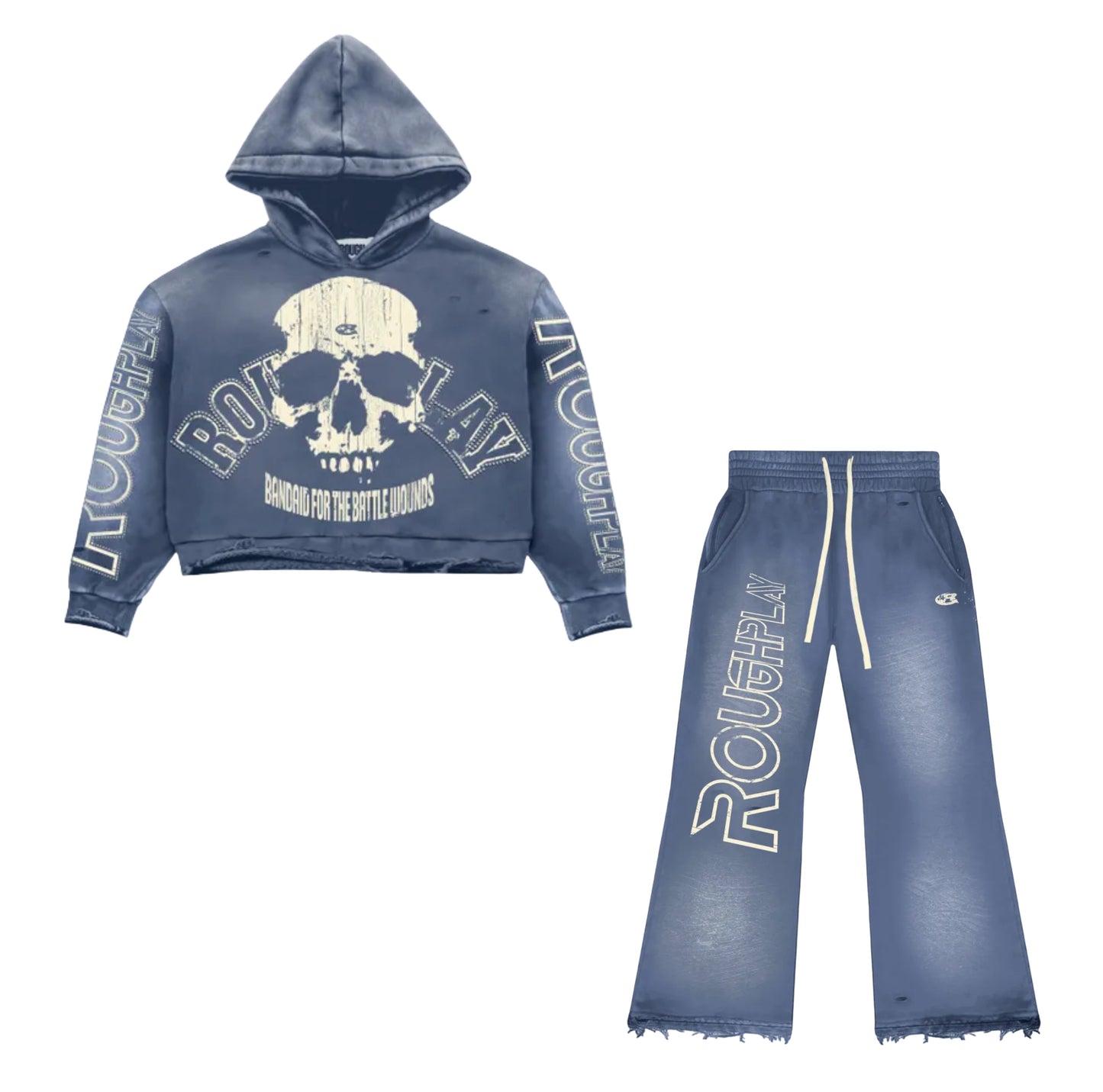 RoughPlay🩹Skull Sweatsuit