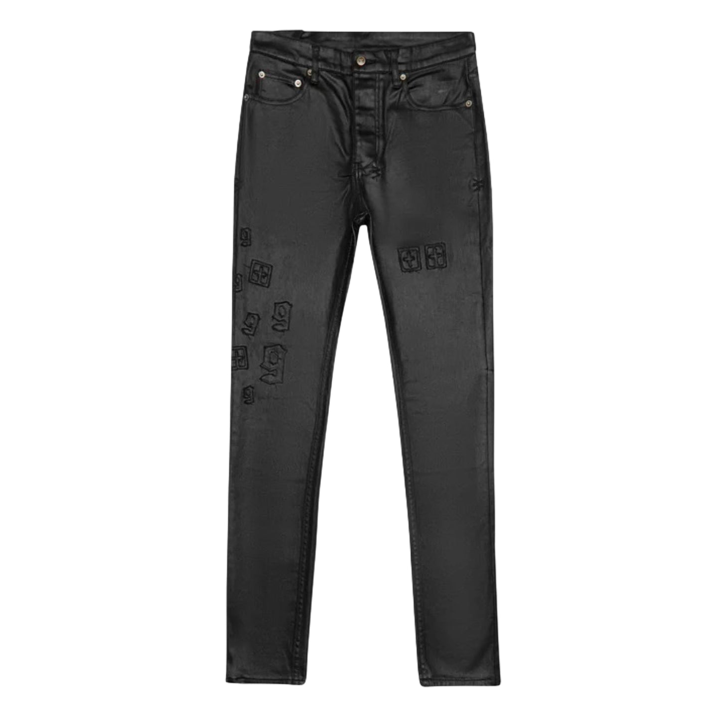 Ksubi X Juice Wrld 999 Black Wax Jeans