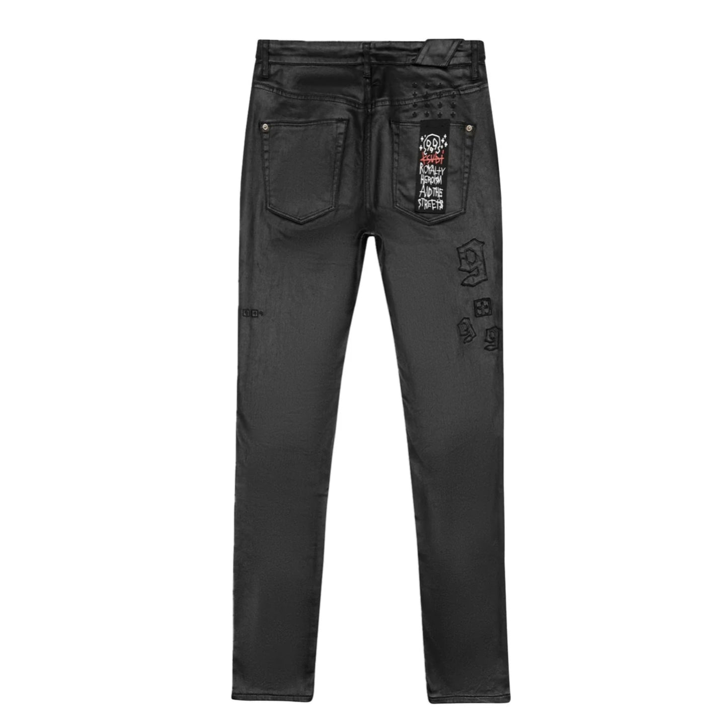 Ksubi X Juice Wrld 999 Black Wax Jeans