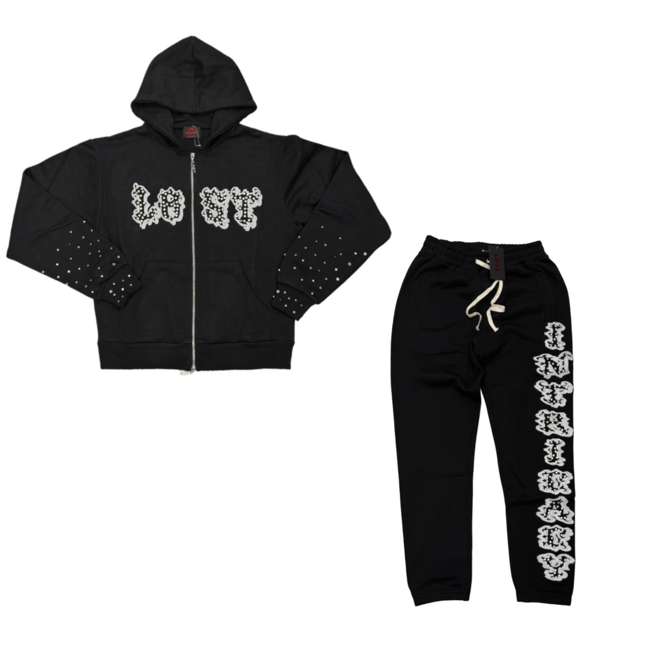 Lost Intricacy Patch 2.0 Black Sweatsuit