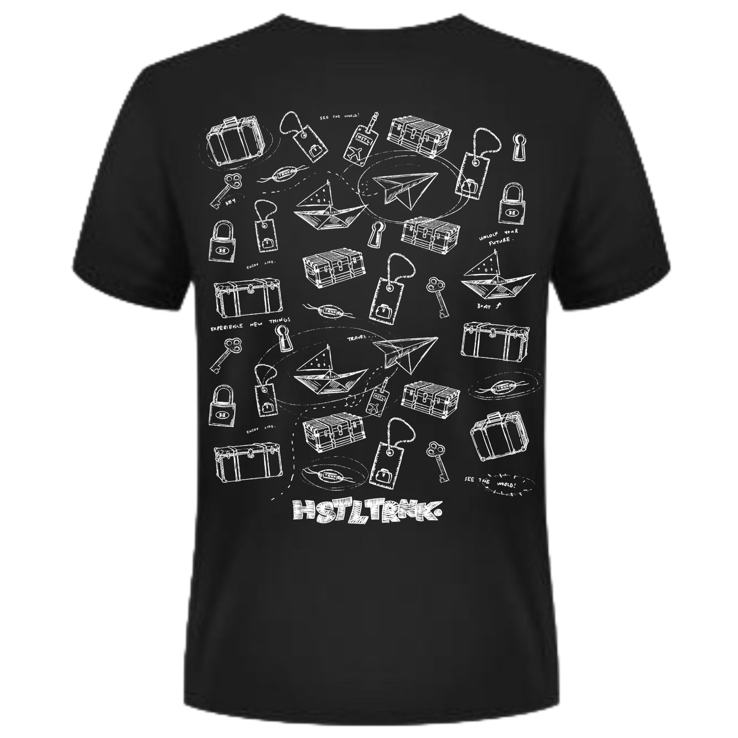 Drawing Dry Fit Tee (Black)