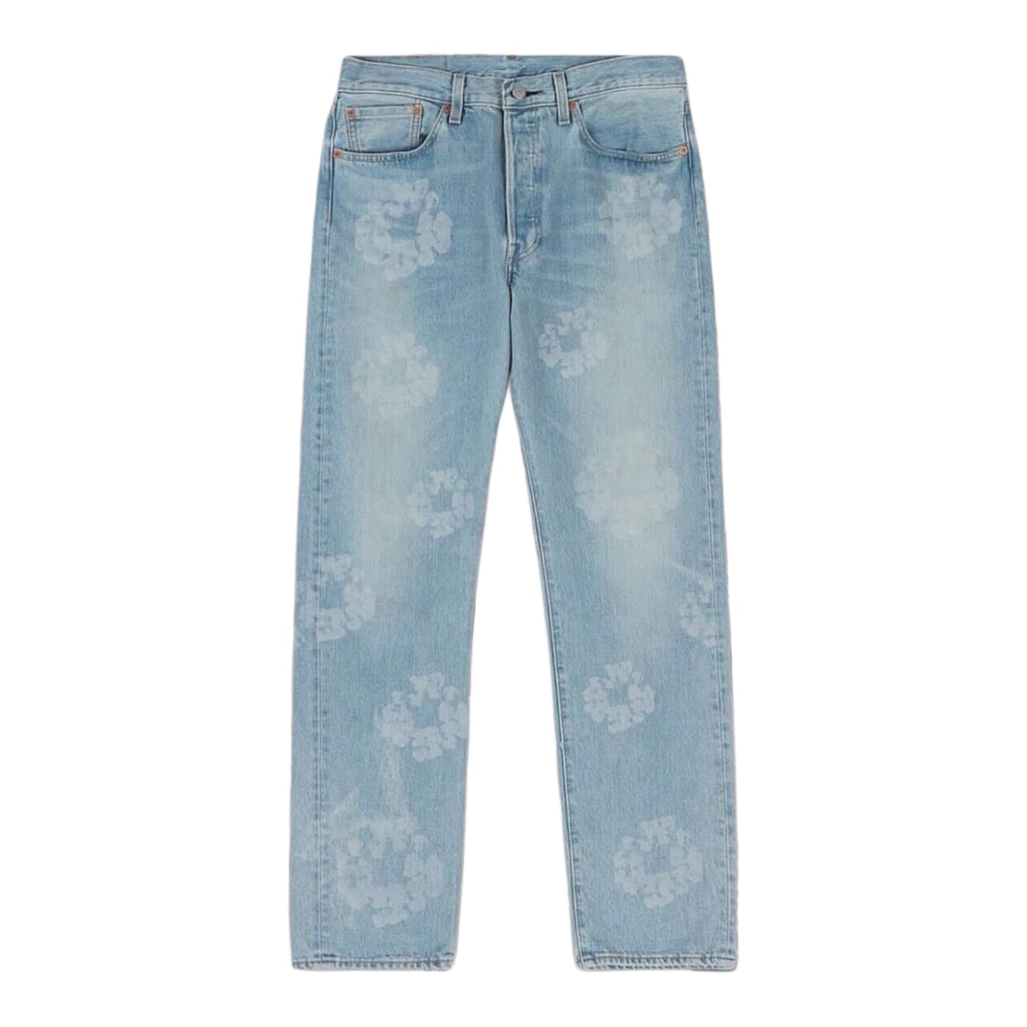Denim Tears Vintage Indigo Mono Wreath Sample Jeans