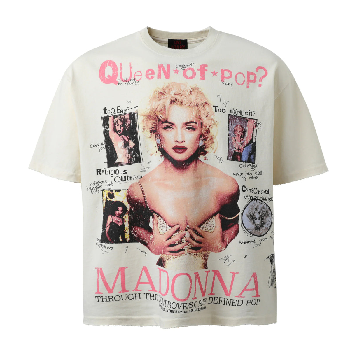 Lost Intricacy Queen Of Pop T-Shirt