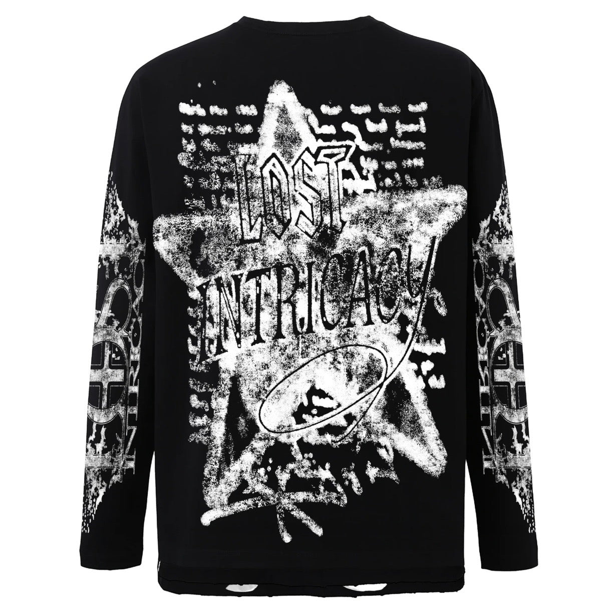 Lost Intricacy Lostbourne Black Longsleeve Tee