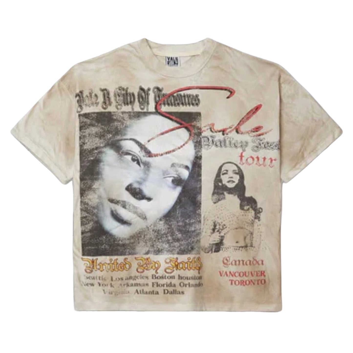 Vale Valley Tour Creme Tee