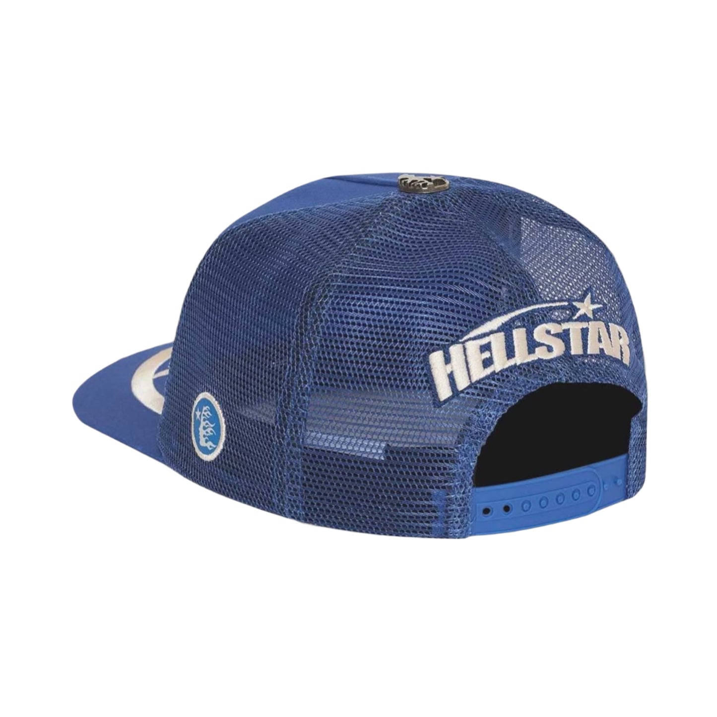Hellstar Big Logo Trucker Snapback Blue