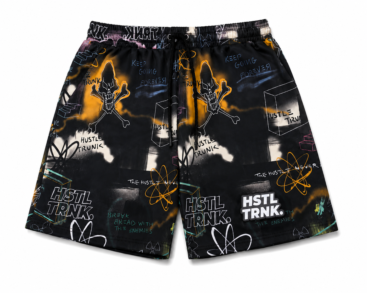 Hustle Trunk Never Stops Swimshort