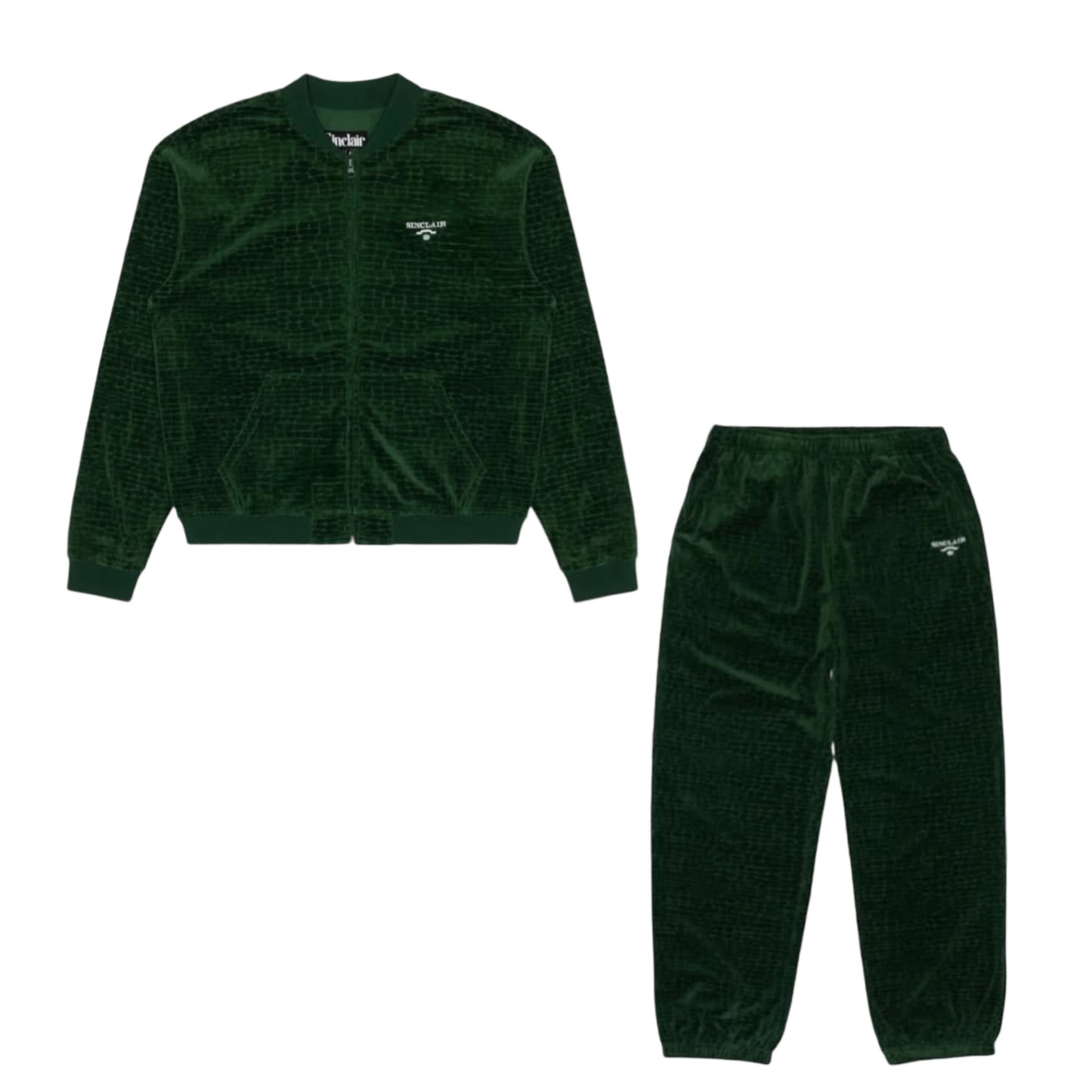 Sinclair Croc Velour Set
