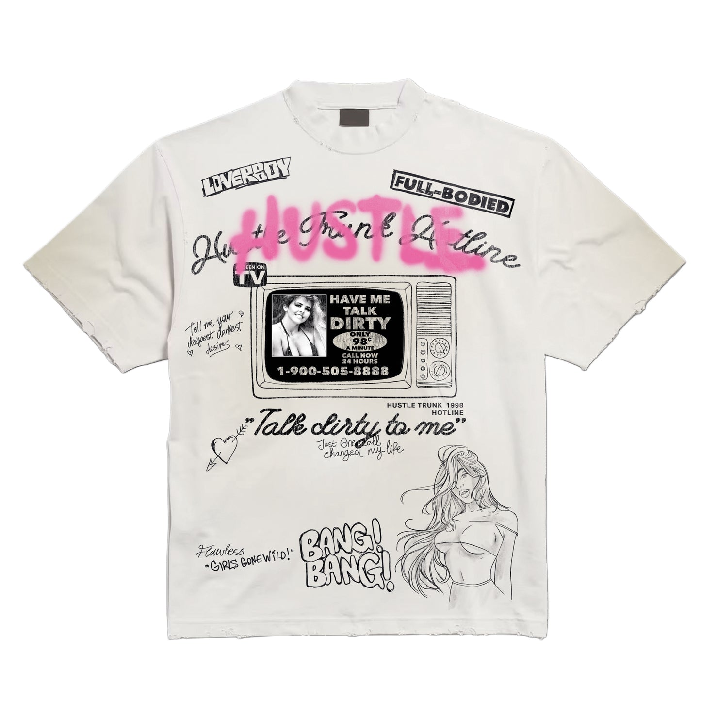 Hustle Trunk HotLine T-Shirt