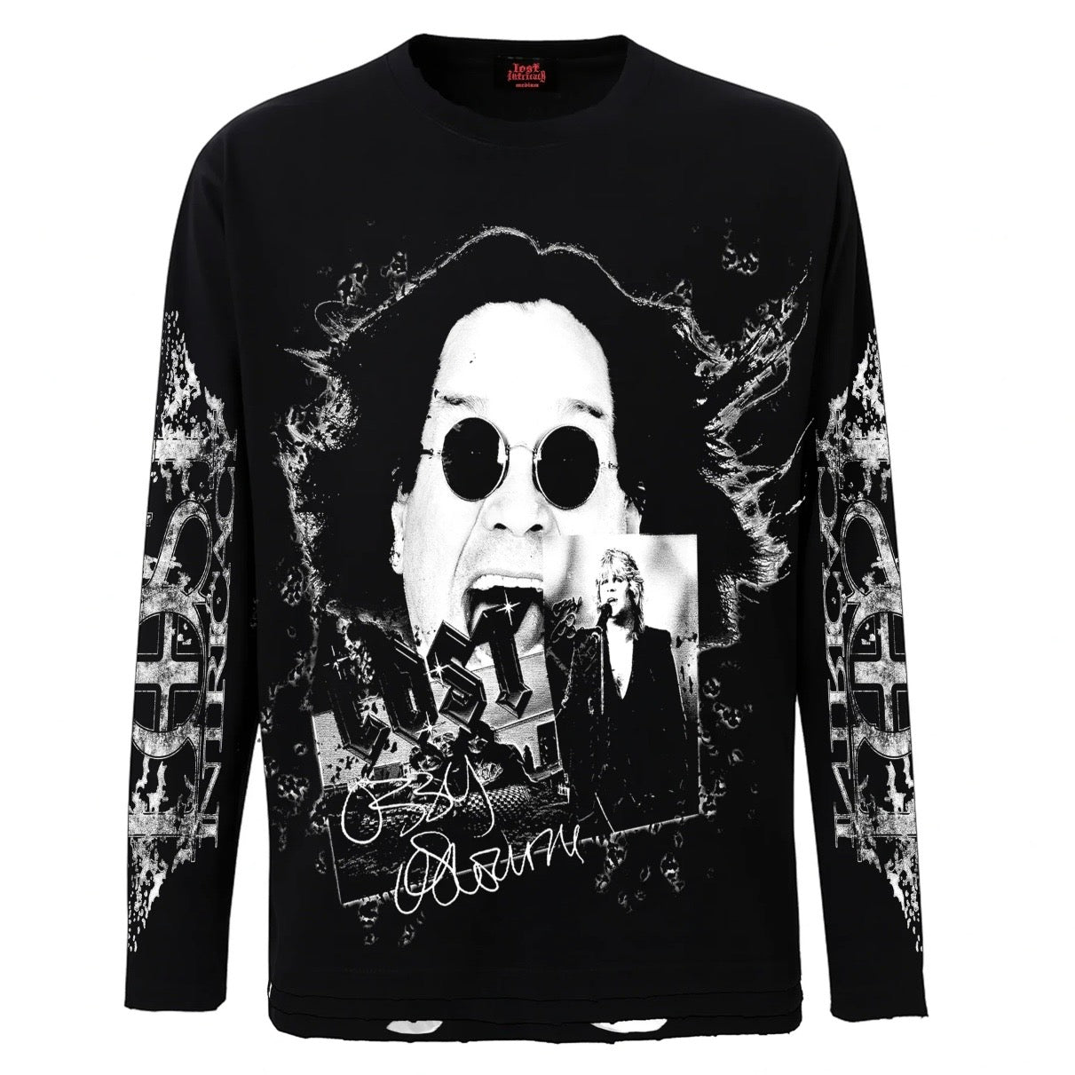 Lost Intricacy Lostbourne Black Longsleeve Tee