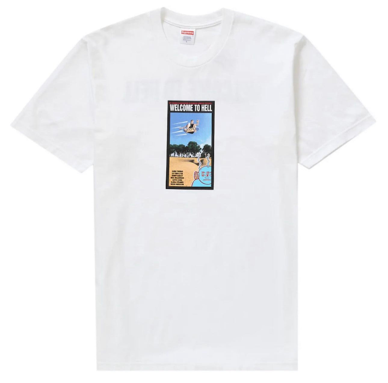 Supreme Welcome To The Hell Tee