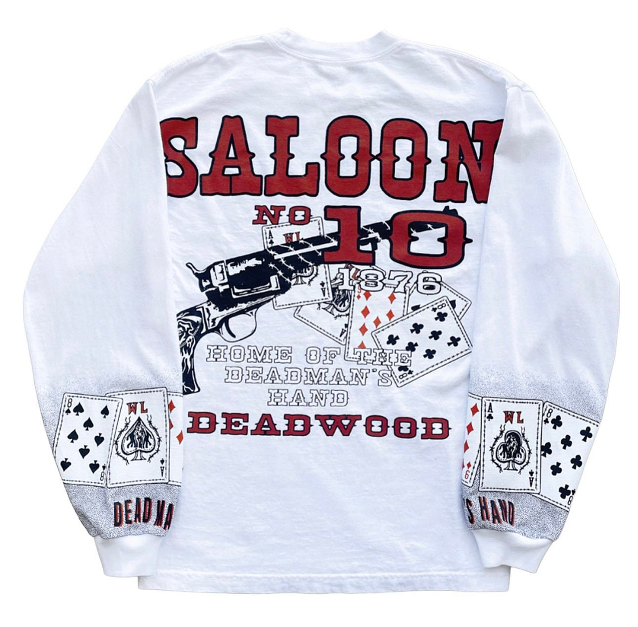 Warren Lotas Deadmans Hand Long Sleeve Shirt
