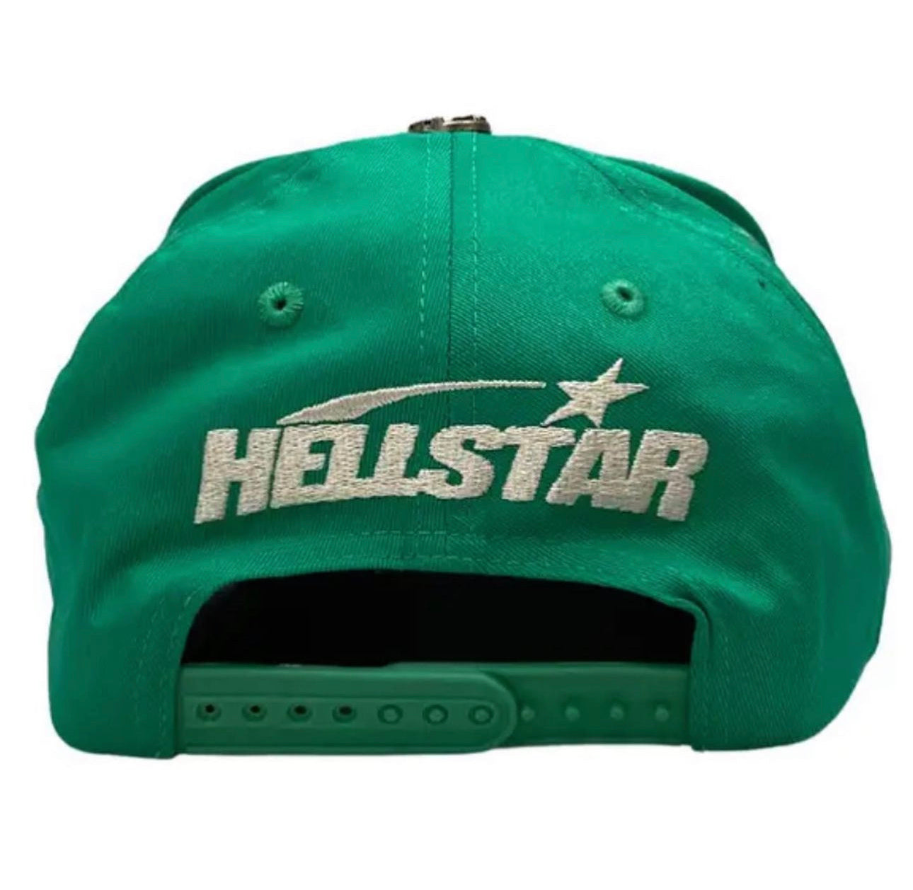 Hellstar Rhinestone Snapback Green