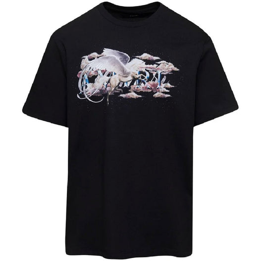 Amiri Pegasus Script Logo Tee