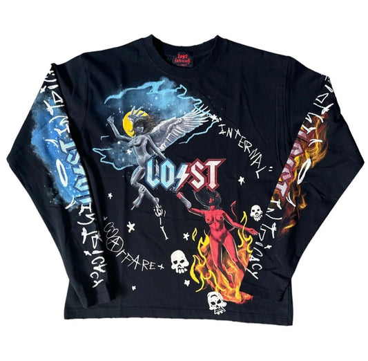 Lost Intricacy Heaven & Hell Long Sleeve Tee