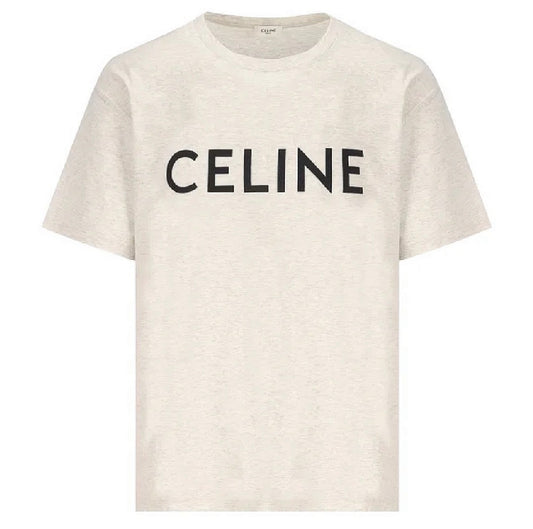 Celine Logo Printed T-Shirt