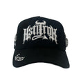 HstL Trnk x CDobleta The White Devil Trucker Hat (Black/White)