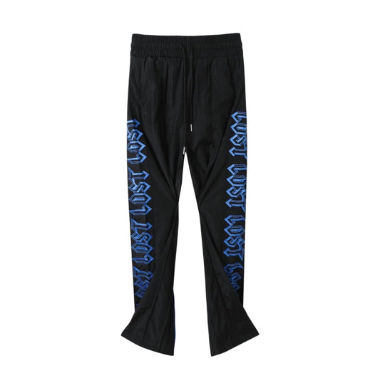 Lost Intricacy Black/Blue Track Pant