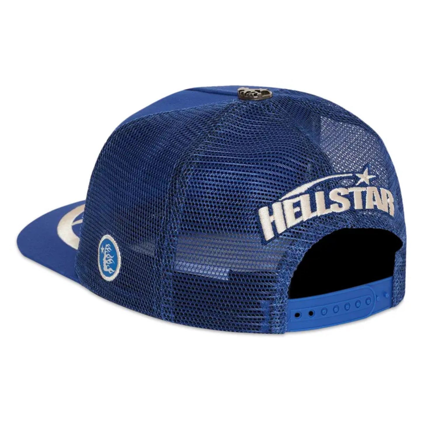 Hellstar Big Logo Trucker Snapback Blue
