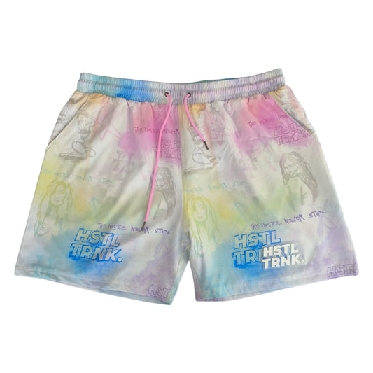 Hustle Trunk Never Stops Swimshort