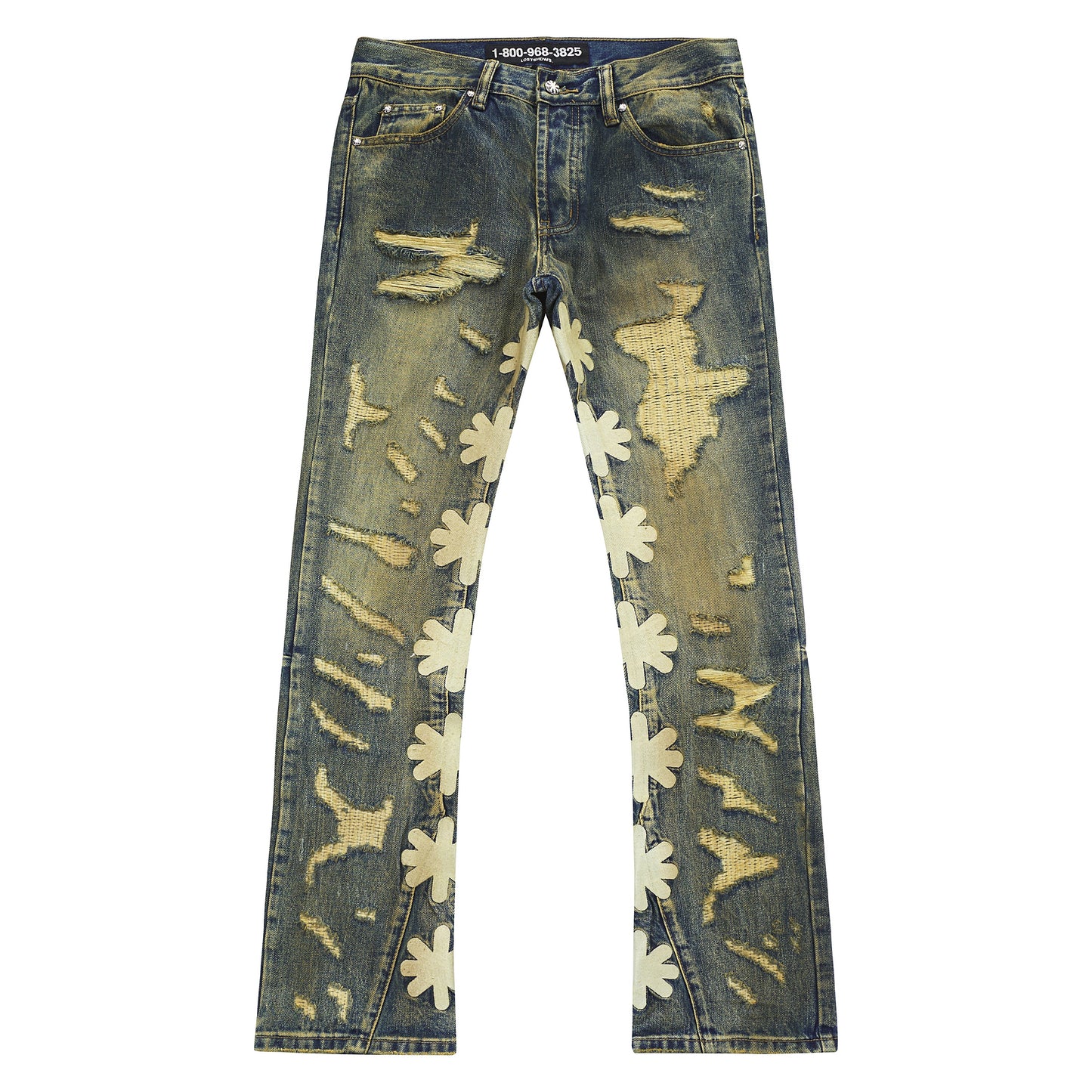 LOSTSHDWS DSTRY Denim Pant (SAND)