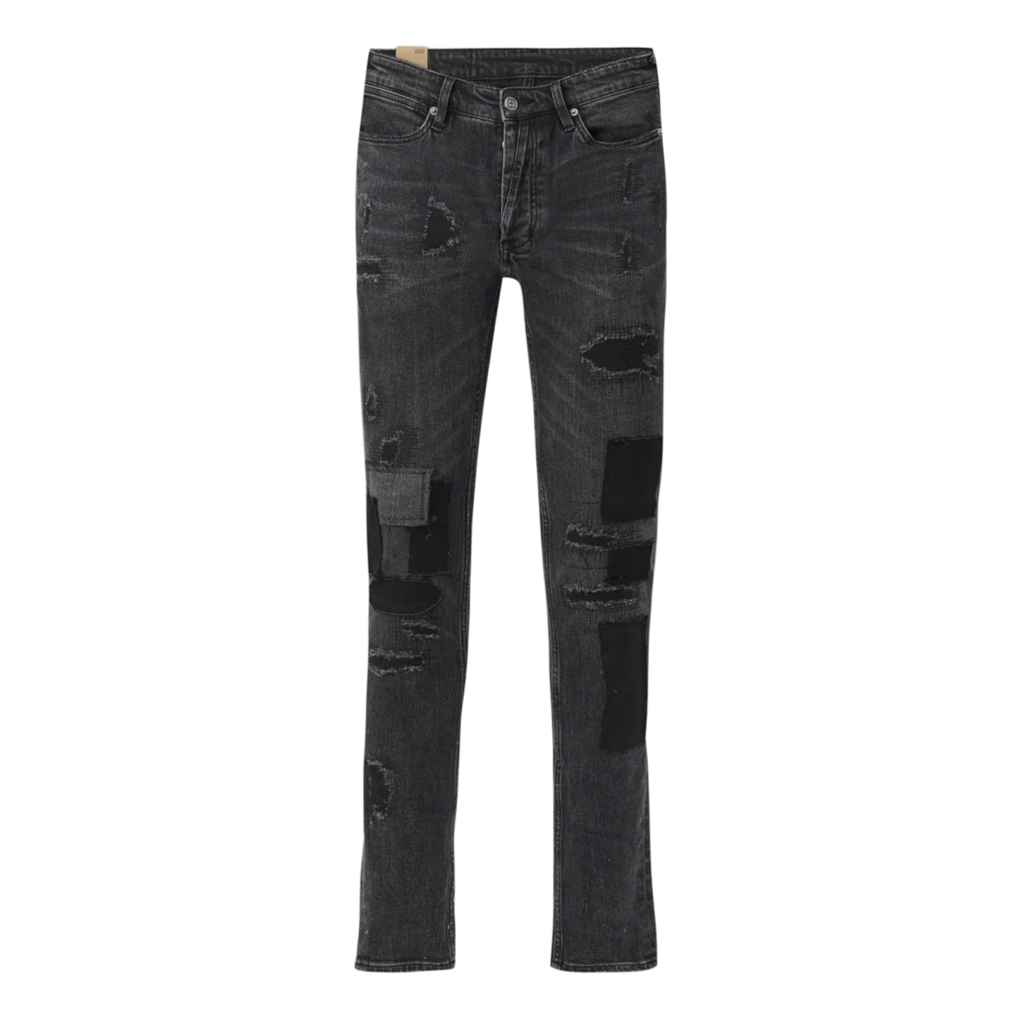 Ksubi Van Wickle Led Black Repair Jeans
