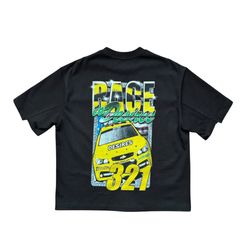 Bottega Desires Race Black Tee