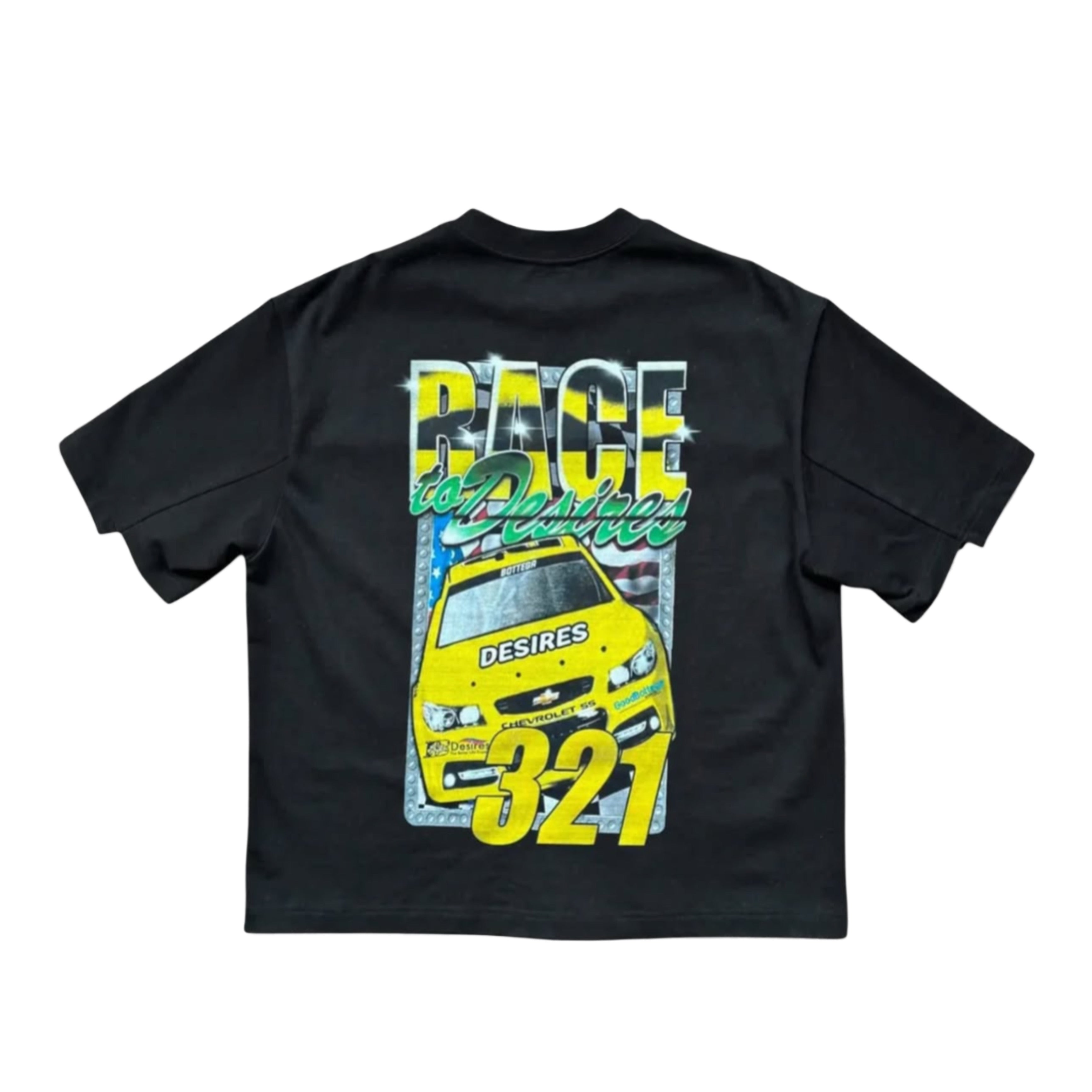 Bottega Desires Race Black Tee