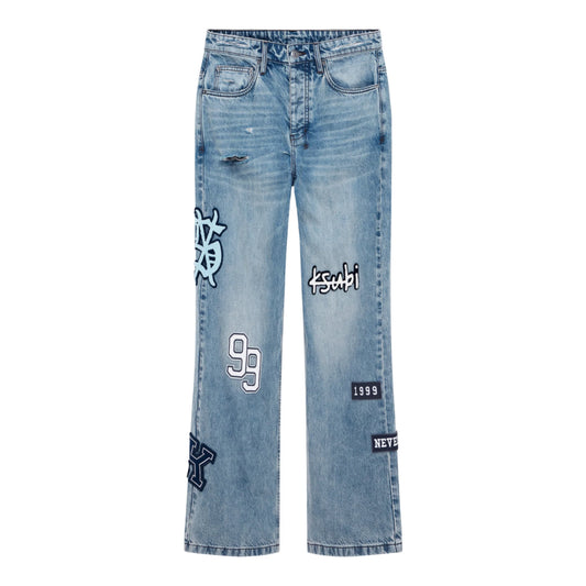 Ksubi Bronko Striker Patched Jeans