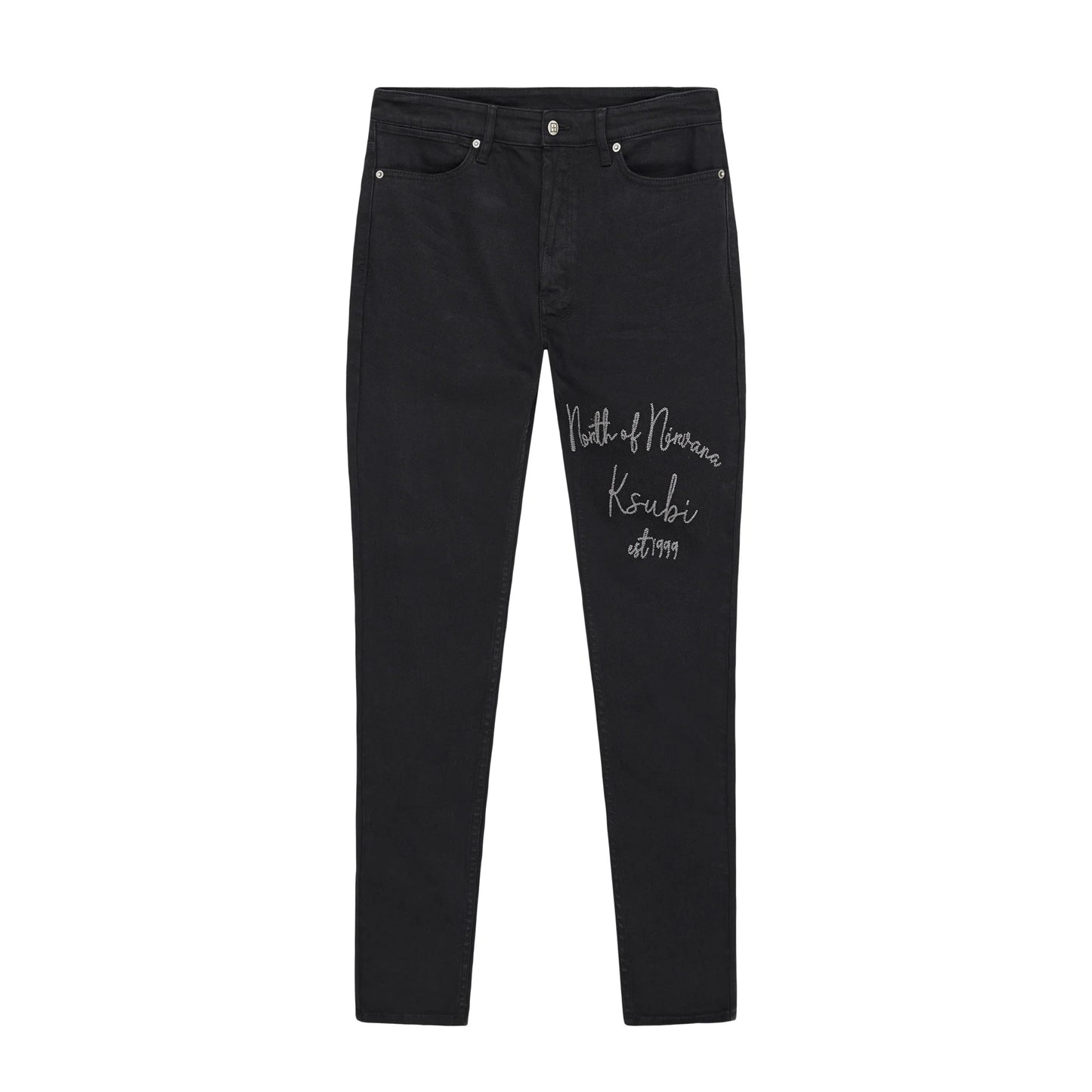 Ksubi Van Winkle Jasper Black Arch Jeans