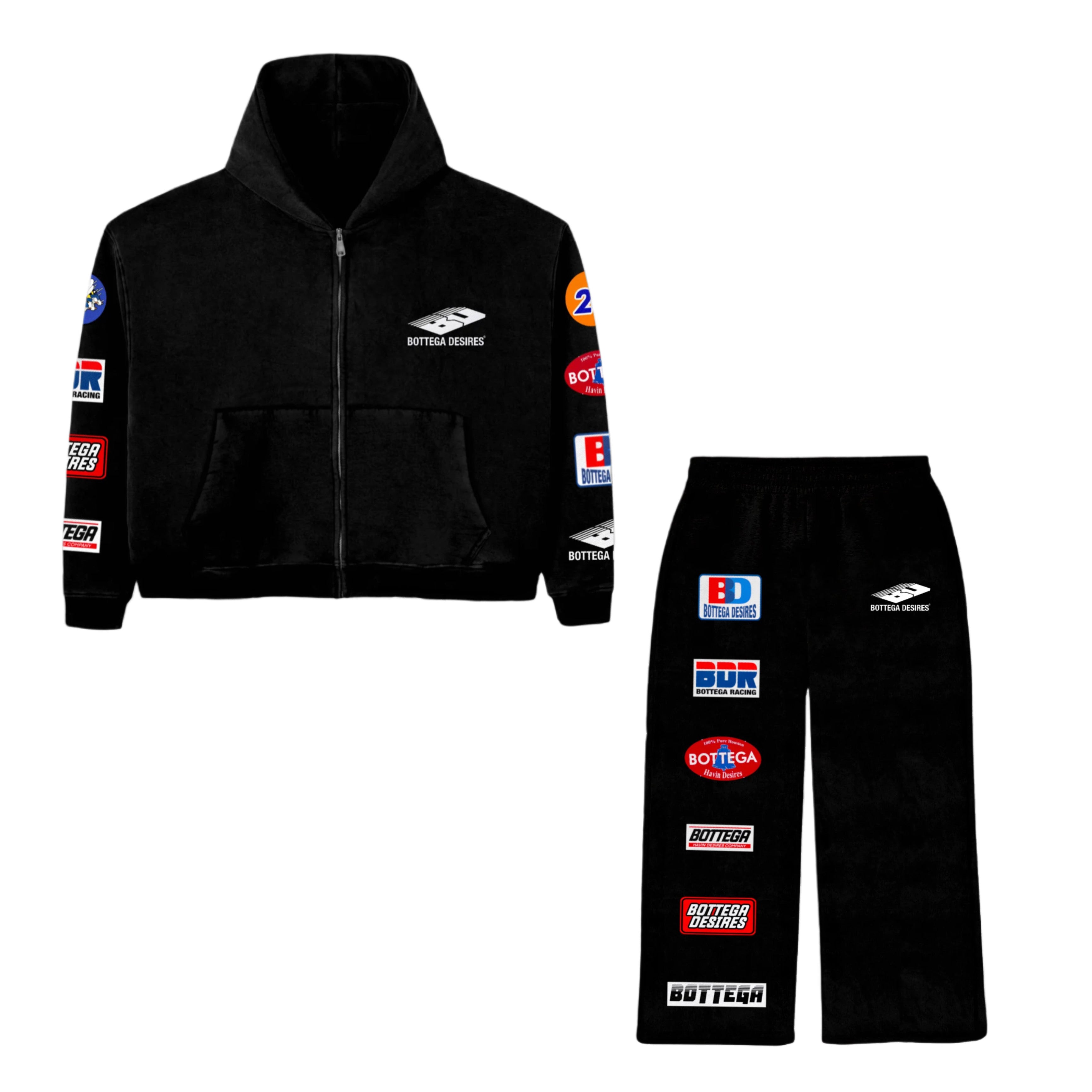 Bottega Desires Patches Sweatset