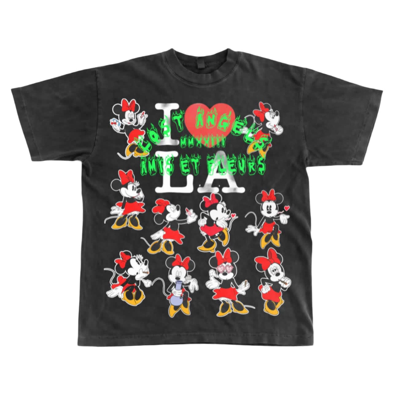 Amïs Et Fleúrs Lost Angels T-Shirt